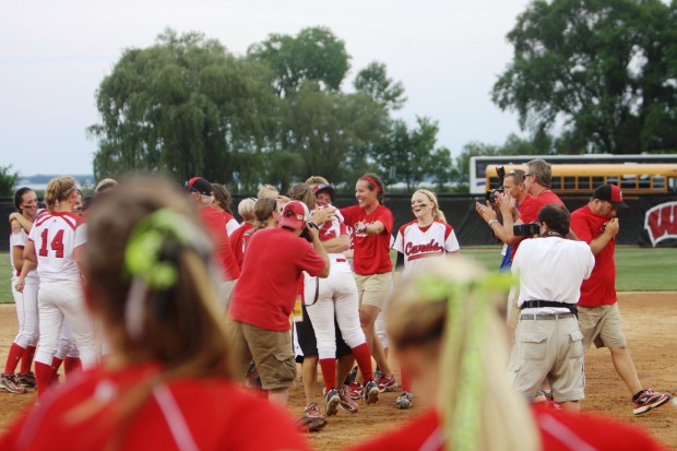 WIAA Division 1 Softball State Title Game 6-16-12